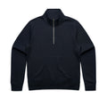 Womens Half Zip Stencil Crew