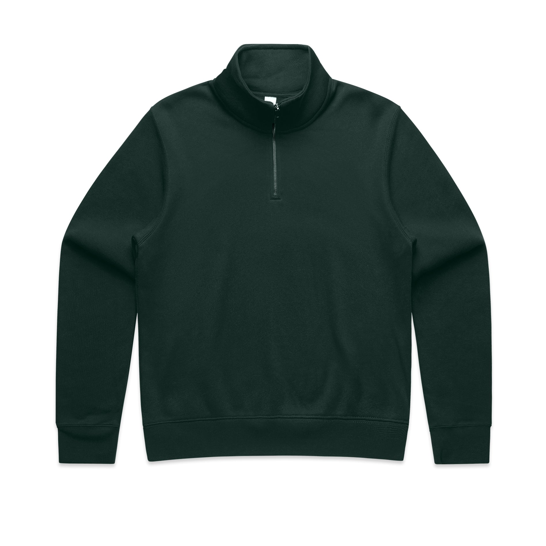 Womens Half Zip Stencil Crew