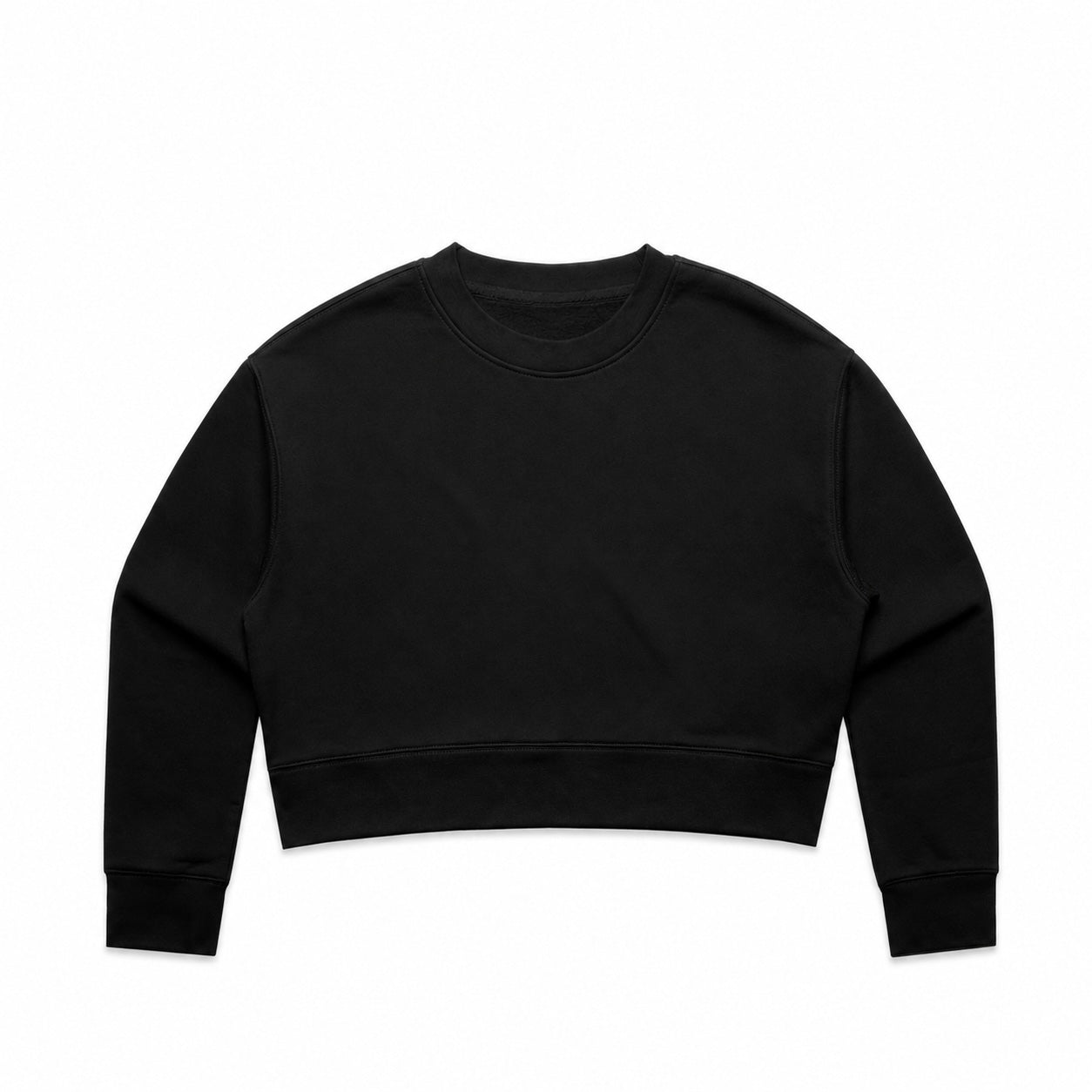 Womens Relax Crop Crew
