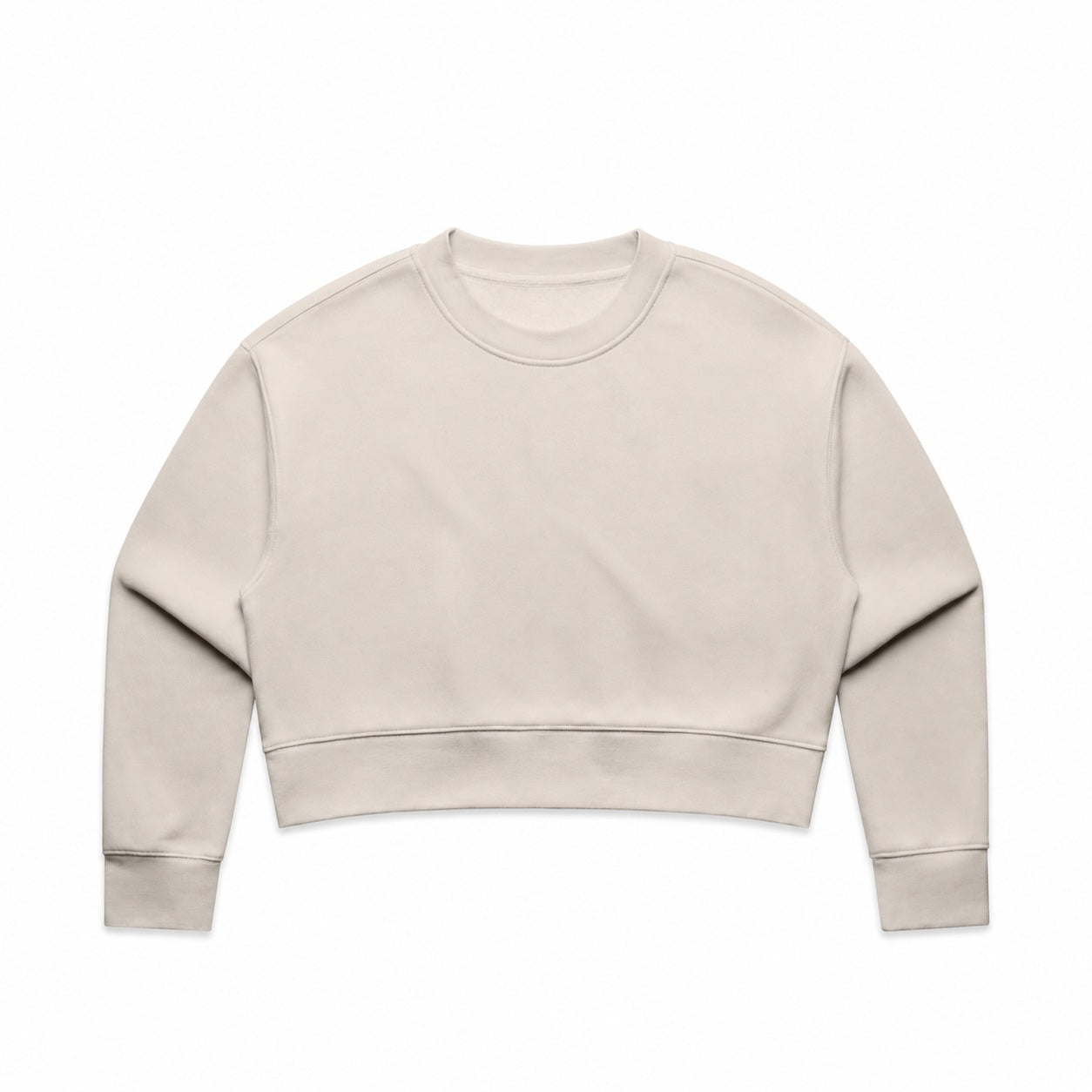 Womens Relax Crop Crew