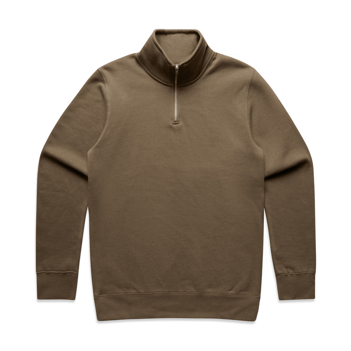 Mens Stencil Half Zip Crew